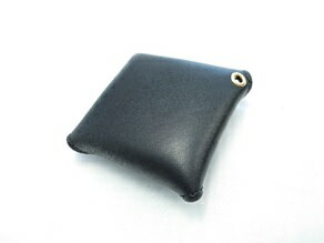 【ふるさと納税】 【SNAKER-handicraft】本革栃木レザー使用 スクエア型コインケース　SNAKERオリジナルホック付　ブラック サムネイル3