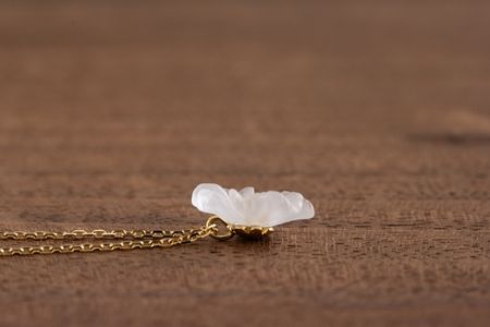 【ふるさと納税】 プリムローズ primrose K10 クオーツ ダイヤモンド ネックレス レディース ジュエリー アクセサリー イエローゴールド ペンダント シンプル 一点もの おしゃれ かわいい プレゼント ギフト 贈り物 SERENDIPJEWEL 株式会社菜畑 神奈川 湘南 藤沢 サムネイル2