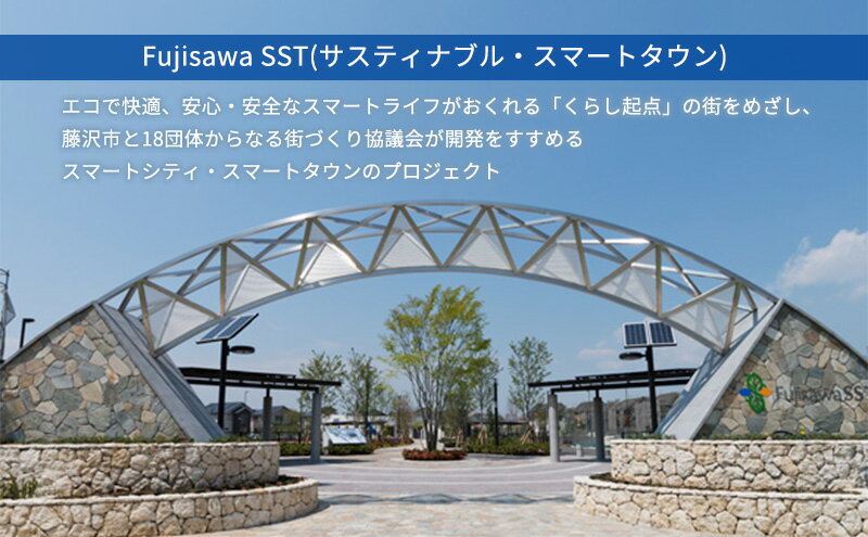【ふるさと納税】 Fujisawa SST見学ツアー まち歩きコース ペアチケット - 画像3