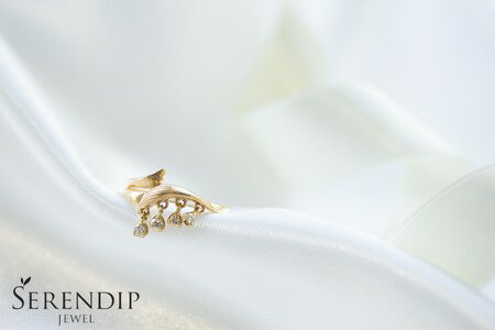 【ふるさと納税】 スズラン K10 ダイヤモンド ピンキーリング レディース ジュエリー アクセサリー 1号〜7号 ジュエリー 指輪 ゆびわ リング りんぐ ring レディース シンプル 一点もの おしゃれ かわいい プレゼント ギフト 株式会社菜畑 神奈川 湘南 藤沢 サムネイル2