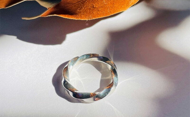 【ふるさと納税】 Twist Ring 3mm リング 指輪 おしゃれ デザイン アクセサリー レディース メンズ 藤沢市 神奈川県 サムネイル3