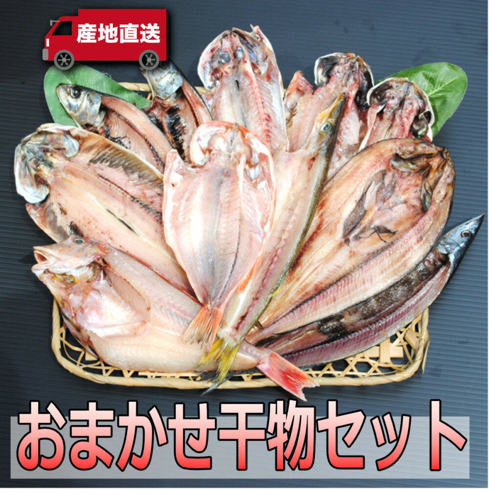 【国産】おまかせ干物セット【お取り寄せ 海鮮 グルメ ギフト プレゼント 産地直送 産直 魚 手作り ひもの 詰め合わせ お中元 お歳暮 父の日 母の日 誕生日 自宅用 贈答品 贈答用 朝食 バーベキュー 神奈川県 小田原市 】