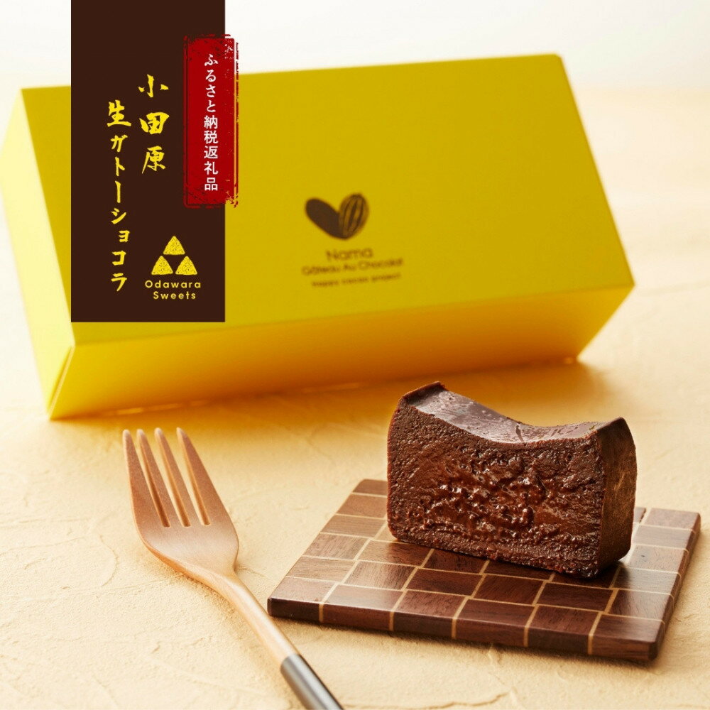 【ふるさと納税】極上の口溶け。幸せの生ガトーショコラ 450g 【 高級 濃厚 極上スイーツ グルテンフリー チョコ ショコラテリーヌ 高品質クーベルチュールチョコレート使用 一流シェフ 神奈川県 小田原市 】 サムネイル2