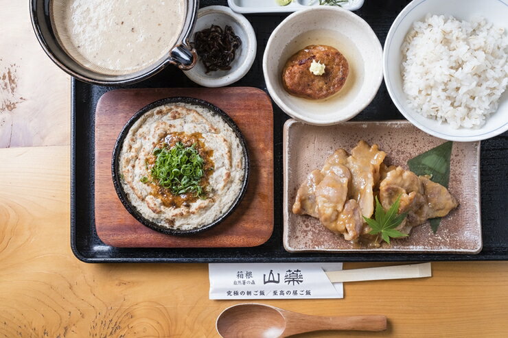 【ふるさと納税】お店の味をご家庭で。【箱根自然薯の森 山薬】自然薯セット(2～3人前×2回分)【とろろ 極上とろろ 山芋 箱根 お家用 家庭用 国産 セット商品 自然薯 神奈川県 小田原市 】 - 画像2