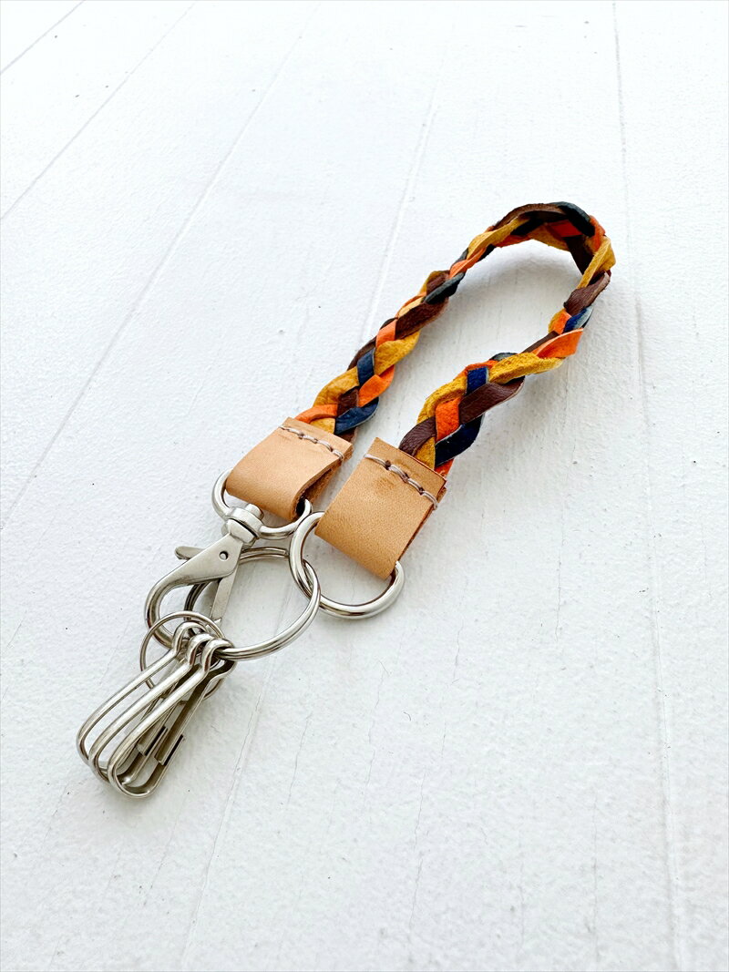 鹿革　キーホルダー【 神奈川県 小田原市 】