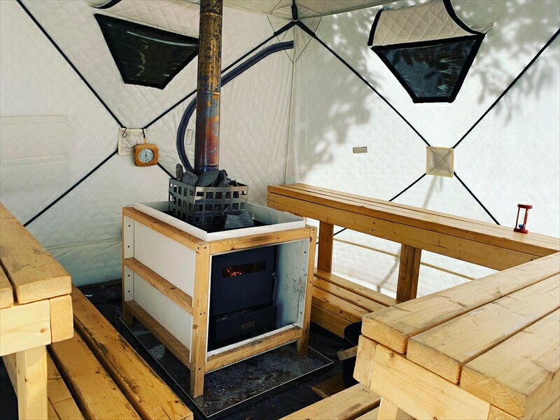 【ふるさと納税】地産地消の銭湯みたいなテントサウナ「公衆アウトドアサウナ ノサウナ ODAWARA」の1日利用券【 サウナ 神奈川県 小田原市 】 - 画像3