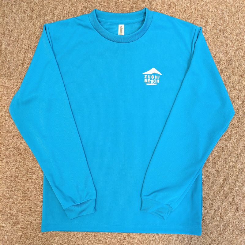 ドライロングスリーブTシャツ (ターコイズブルー) 長袖 洋服 服 オリジナル 生活雑貨 ファッション 服 日用品 おしゃれ