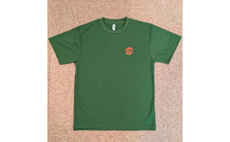 【ふるさと納税】ドライTシャツ(オリーブ) 半袖 洋服 服 オリジナル 生活雑貨 ファッション 服 日用品 おしゃれ サムネイル2