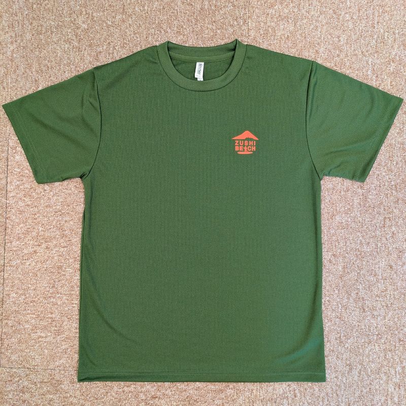 ドライTシャツ(オリーブ) 半袖 洋服 服 オリジナル 生活雑貨 ファッション 服 日用品 おしゃれ