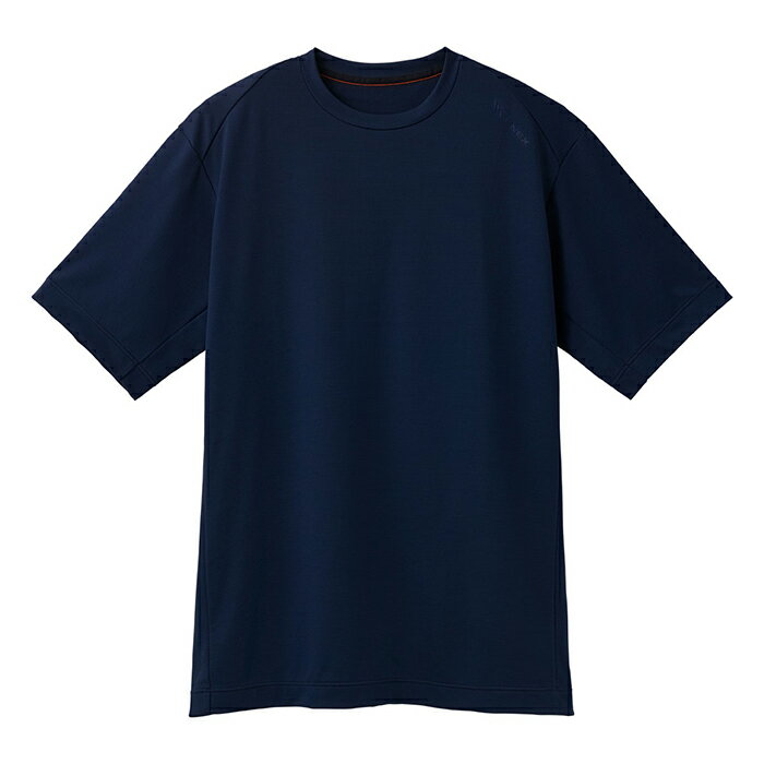 【ふるさと納税】スタンダードドライ＋【一般医療機器】半袖（メンズ）ネイビー ／ ベネクスリカバリーウエア 休養時専用ウェア 血行促進 健康 安眠 送料無料 神奈川県 サムネイル2