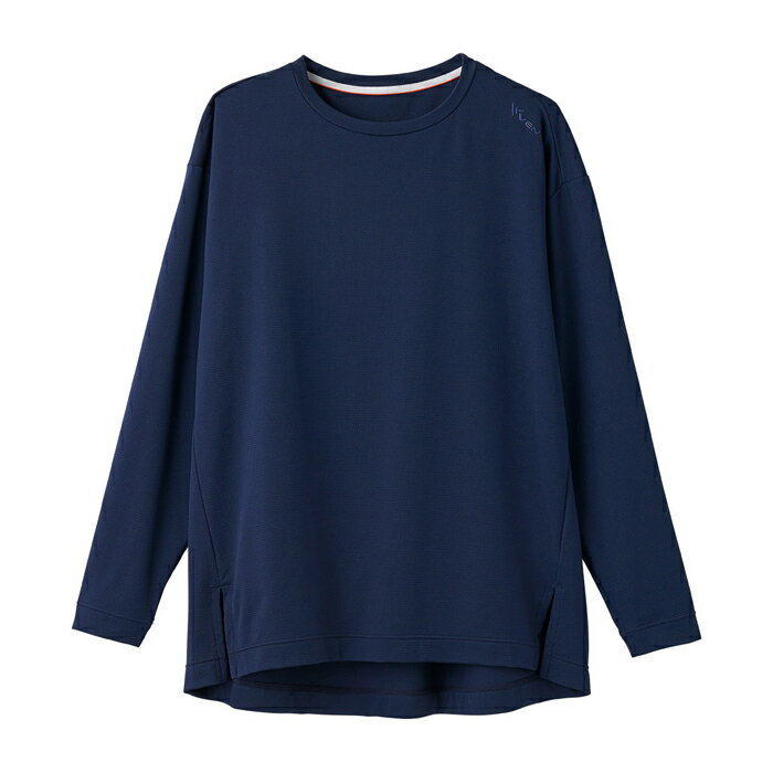 【ふるさと納税】スタンダードドライ＋【一般医療機器】長袖ボート（レディース）ネイビー ／ ベネクスリカバリーウエア 休養時専用ウェア 血行促進 健康 安眠 送料無料 神奈川県 サムネイル2