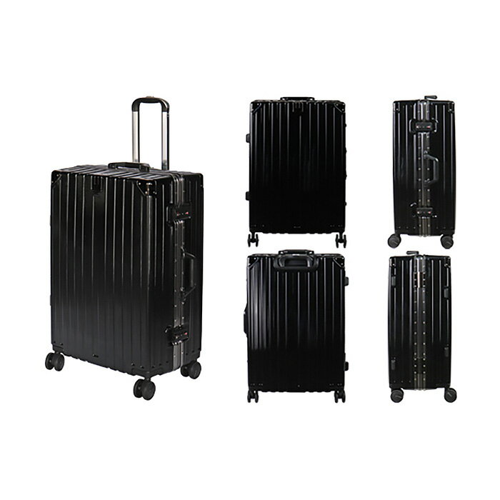 【ふるさと納税】BALENOIIハードキャリー大型レッド 4.6kg ／ 旅 軽量 ダブルキャスター 快適 送料無料 神奈川県 サムネイル3