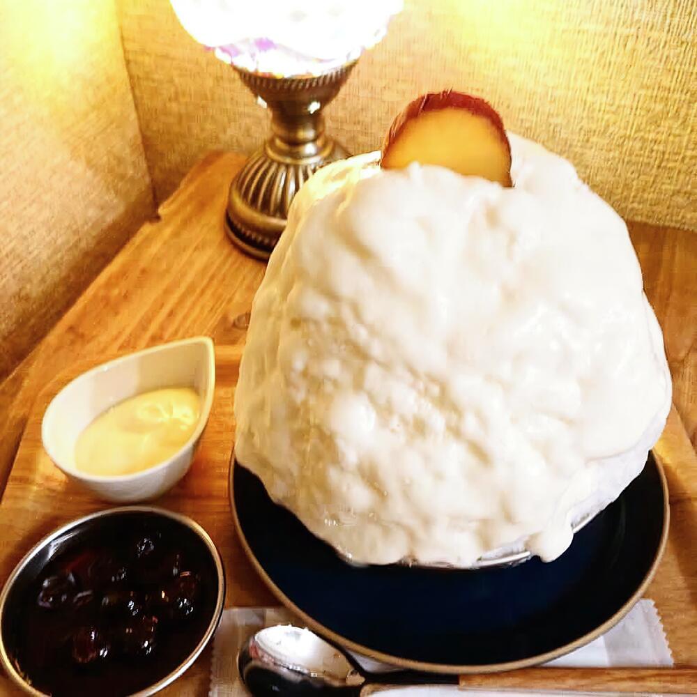 【ふるさと納税】 ふわふわ『純氷かき氷』や熟成焼き芋など3000円分（1000円×3枚）のお食事券＜神奈川県大和市＞ かき氷 芋 焼き芋 やきいも さつまいも さつま芋 熟成 チケット お食事券 神奈川県 大和市 送料無料 - 画像2