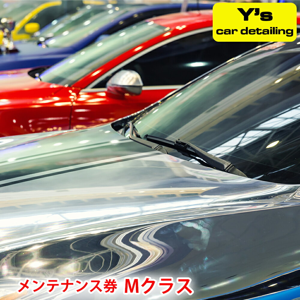 Y's car detailing メンテナンス券 Mクラス [0475]