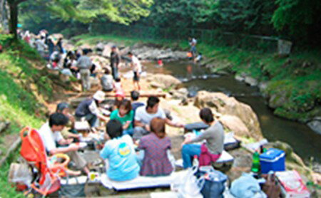 自然を満喫！渓流釣りと手ぶらでBBQセット [0480]