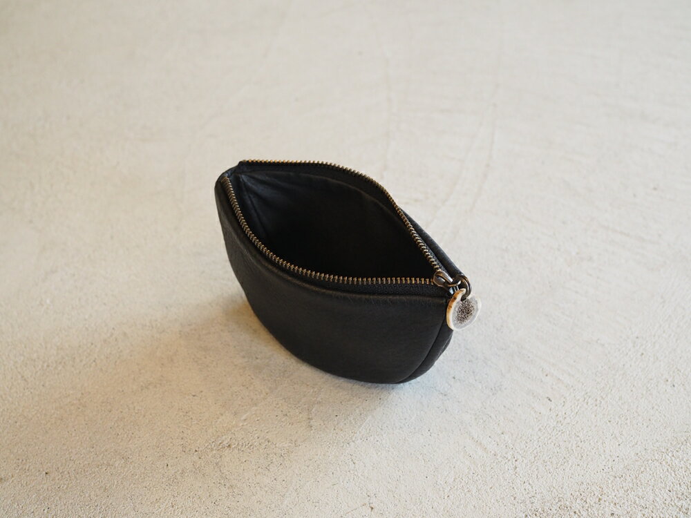 【ふるさと納税】鹿革ポーチ (ツキ) [tsuki. 月]｜ポーチ [0502] サムネイル2