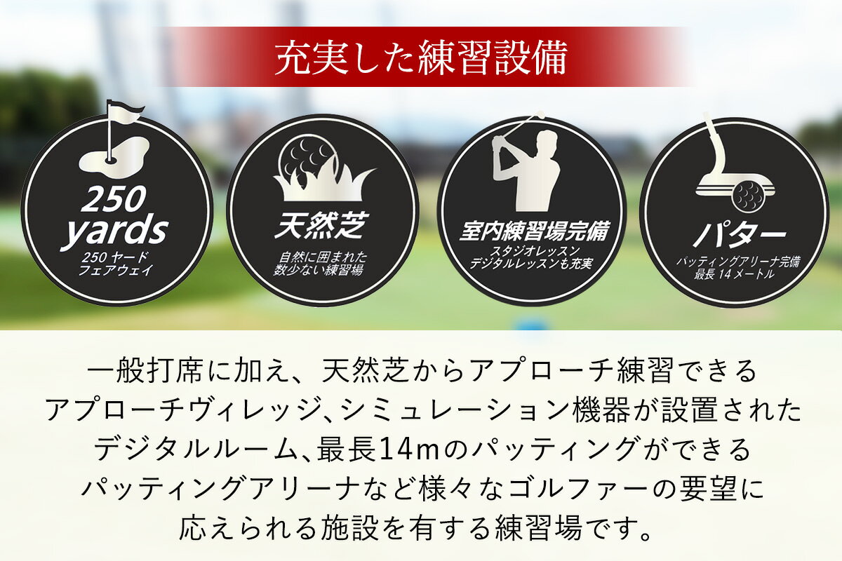 【ふるさと納税】伊勢原ゴルフセンター ICカードチャージ券｜ゴルフ 練習場 プレー券 利用券 チケット 伊勢原市 [0400-0404] サムネイル3