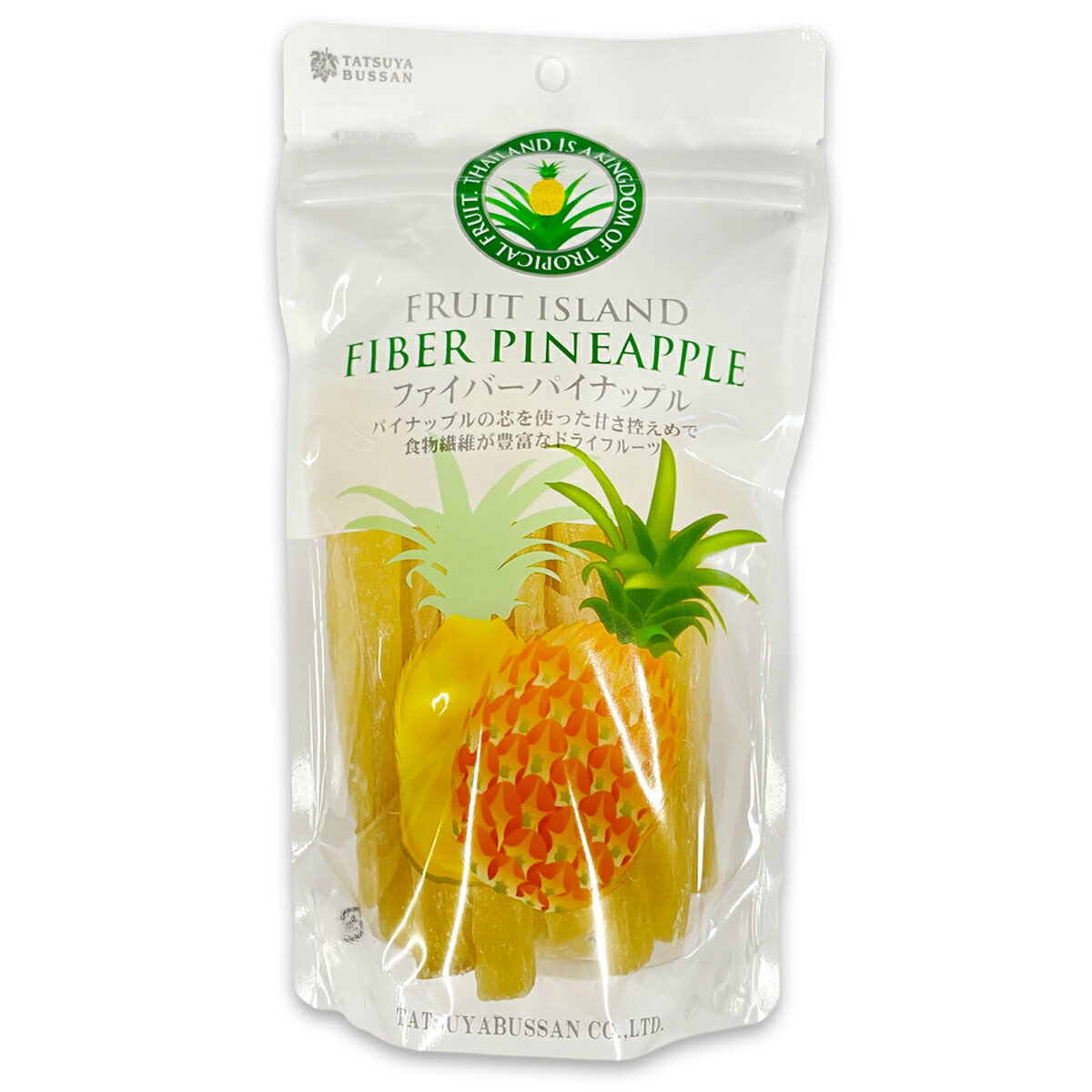 パイナップルの「芯」から生まれたドライフルーツ 計720g (180g×4袋)｜果物サプリメント 消化酵素 甘さ控えめ 食べやすい 防災食品 非常食 備蓄食 保存食 [0623]