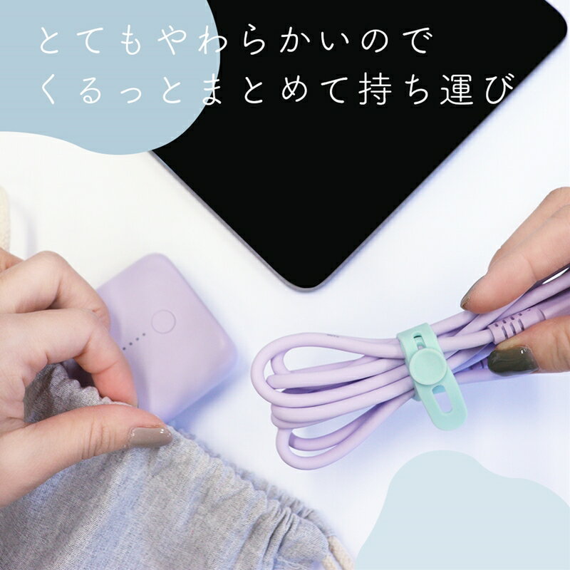 【ふるさと納税】 MOTTERU(モッテル) しなやかでやわらかい シリコンケーブル USB Type-C to Type-C 1m 2年保証（MOT-SCBCCG100）ラテグレージュ【 ガジェット 海老名市 】 サムネイル3