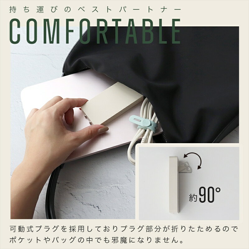 【ふるさと納税】MOTTERU(モッテル)　AC充電器 PD65W USB-C 1ポート iPhone Android iPad ノートPC 薄型 折りたたみプラグ GaN採用 急速充電 PSE適合製品 全2色 2年保証 (MOT-ACPD65)【 ガジェット 海老名市 】 サムネイル3