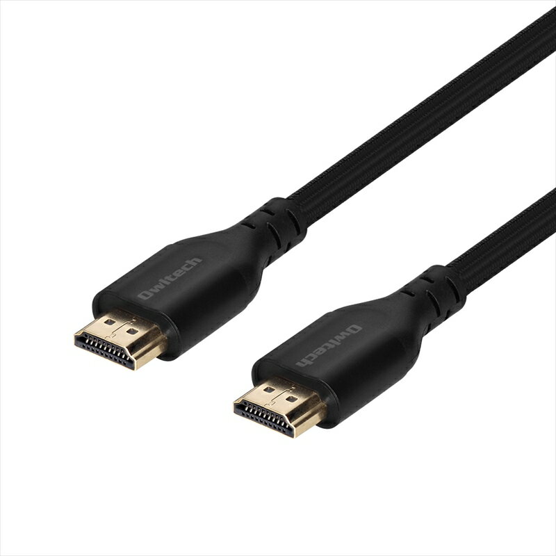 Owltech(オウルテック) Ultra High Speed対応HDMI Type-AtoAケーブル2m OEC-CBHDAA20-BK 【 ケーブル 家電 ガジェット 海老名市 】