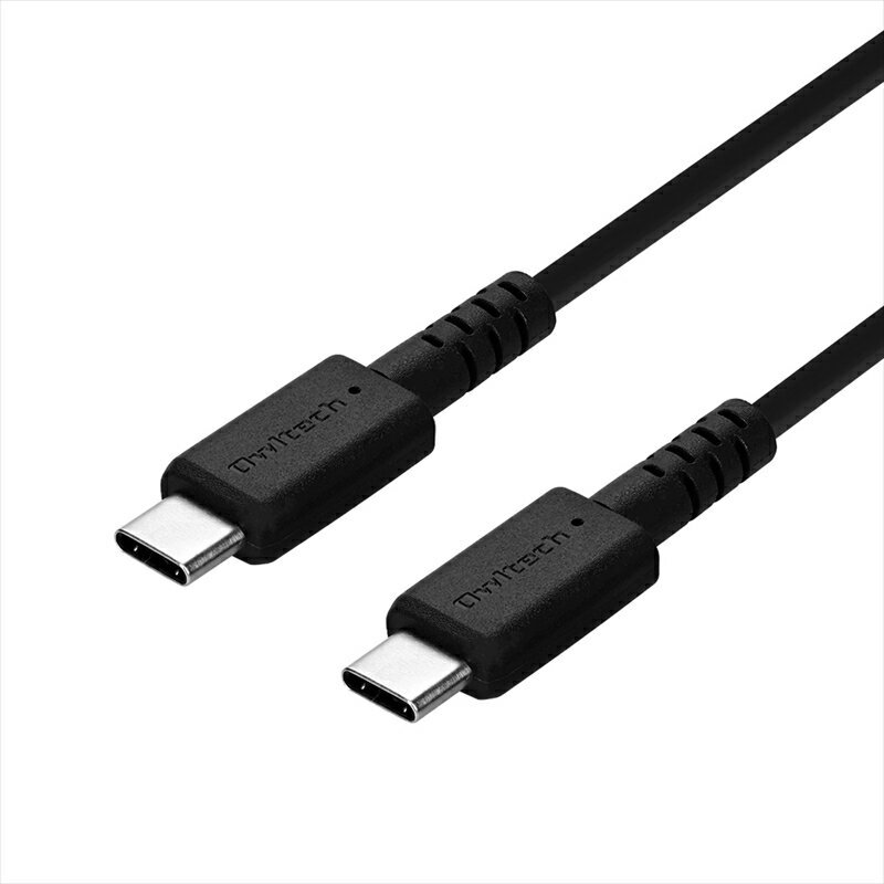 Owltech(オウルテック) PD60W やわらかく断線に強い USB C to Cケーブル1.2m ブラック OWL-CBPTCC12-BK 【スマホ タブレット 充電ケーブル タイプc ケーブル 家電 ガジェット 海老名市 】