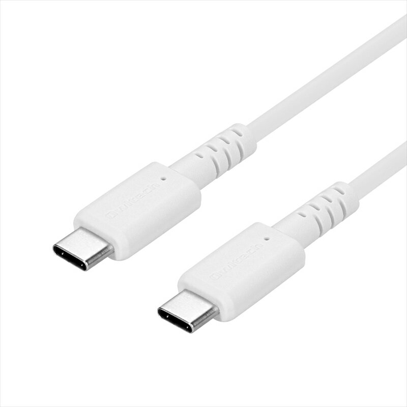 Owltech(オウルテック) PD60W やわらかく断線に強い USB C to Cケーブル1.2m ホワイト OWL-CBPTCC12-WH 【スマホ タブレット 充電ケーブル タイプc ケーブル 家電 ガジェット 海老名市 】