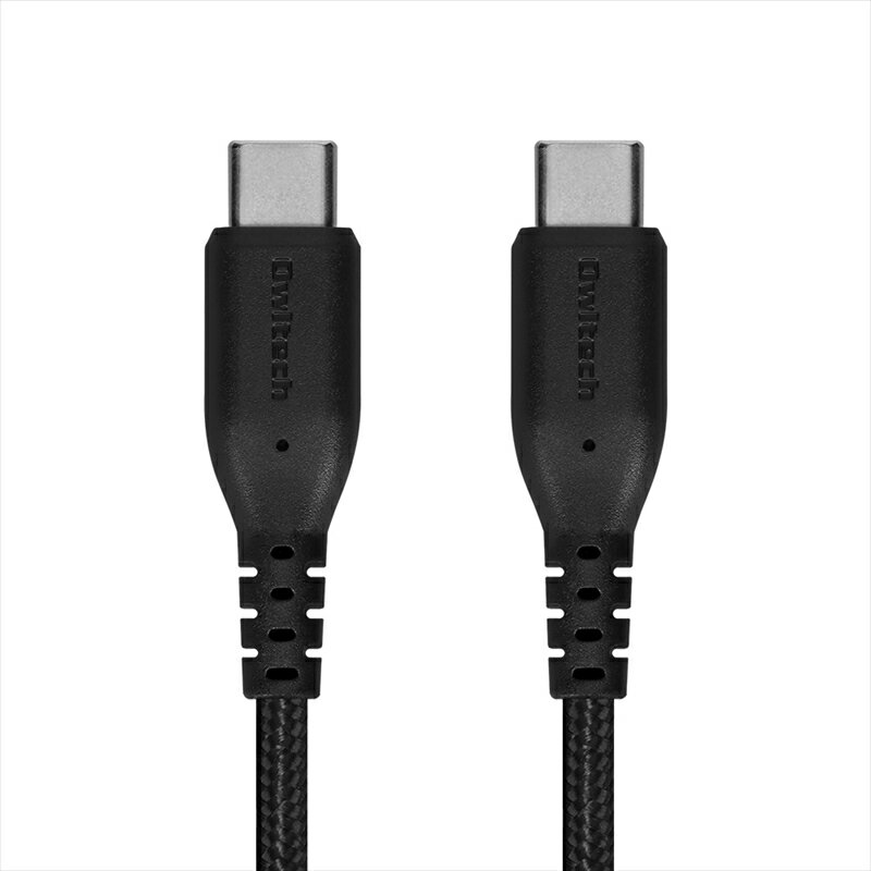 【ふるさと納税】 Owltech(オウルテック) 断線に強く柔らかい USB タイプC to Cケーブル 3m ブラック OWL-CBA4CC30-BK 【スマホ タブレット 充電ケーブル タイプc ケーブル 家電 ガジェット 海老名市 】 サムネイル2