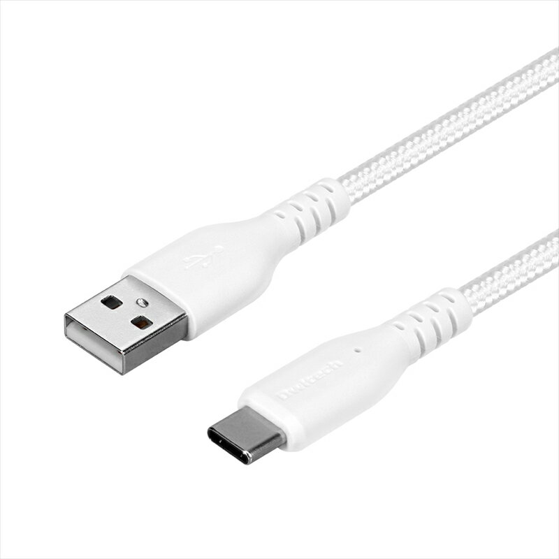 Owltech(オウルテック) 断線に強く柔らかい USB タイプA to Cケーブル 1.5m ホワイト OWL-CBA4CA15-WH 【スマホ タブレット 充電ケーブル タイプc ケーブル 家電 ガジェット 海老名市 】