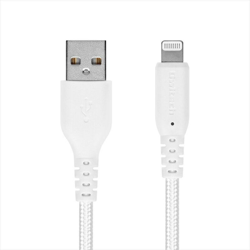 【ふるさと納税】 Owltech(オウルテック) 断線に強く柔らかい Lightningケーブル 1.5m ホワイト OWL-CBA4LA15-WH 【iPhone ipad 充電ケーブル ライトニング ケーブル 家電 ガジェット 海老名市 】 サムネイル2