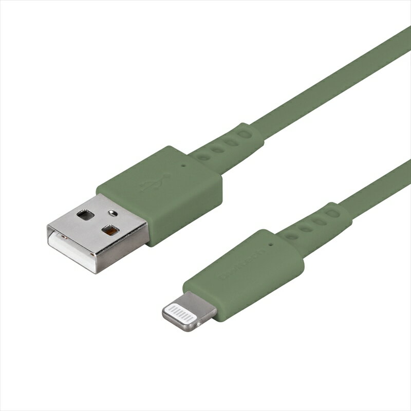 【ふるさと納税】 Owltech(オウルテック) 巻取り式 Type-A to Lightning ケーブル オリーブグリーン1.2m OEC-CBR2AL12-OG 【iPhone ipad 充電ケーブル ライトニング ケーブル 家電 ガジェット 海老名市 】 サムネイル2