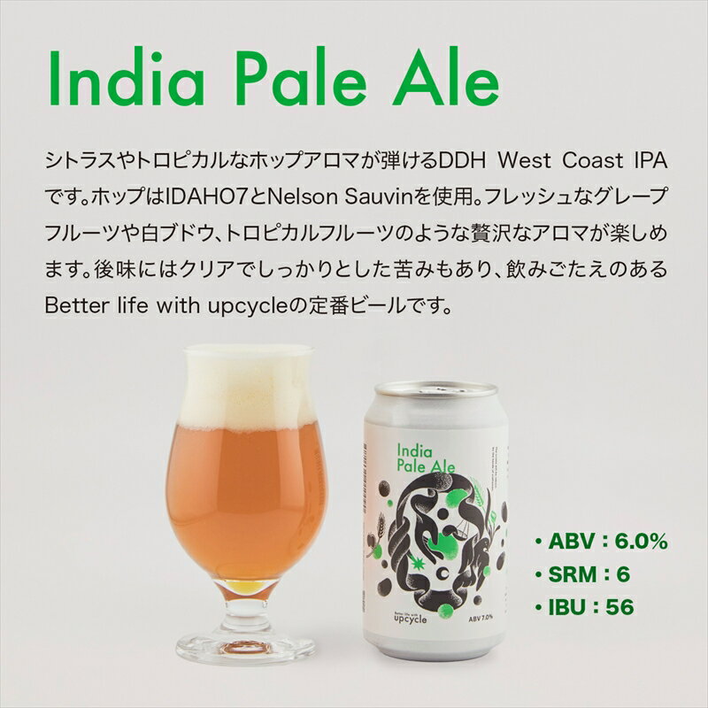 【ふるさと納税】サスティナブル・クラフトビール India Pale Ale　24本 【 クラフトビール ギフト おうち時間 グランピング キャンプ プレゼント 地ビール 350ml 缶 神奈川県 海老名市】 サムネイル2