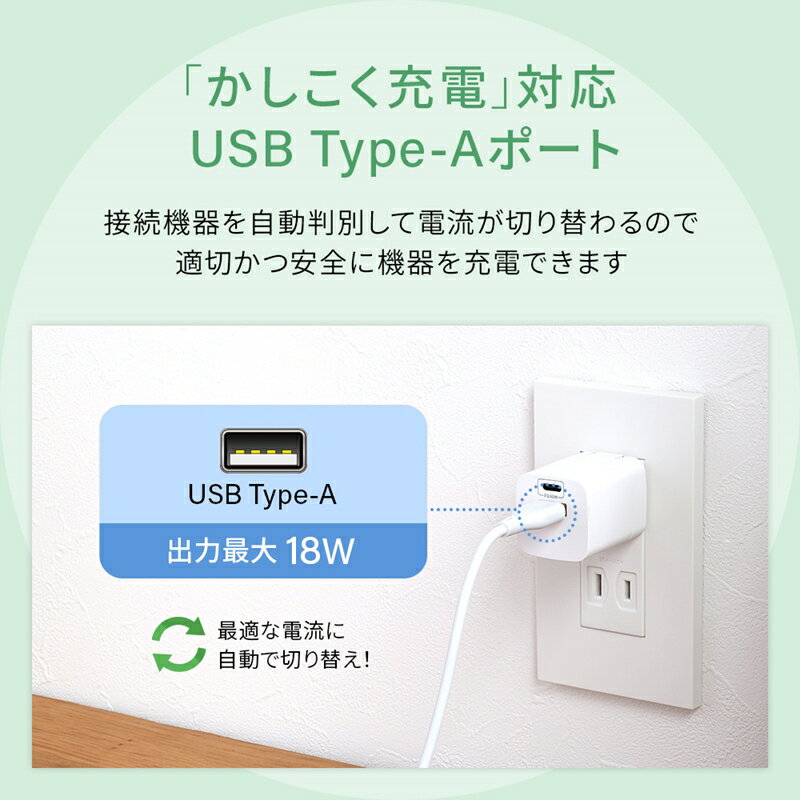 【ふるさと納税】最大PD30W出力 GaN採用 USB Type-C×1 USB Type-A×1 AC充電器 OWL-APD30C1A1R【 ガジェット 海老名市 】 サムネイル3