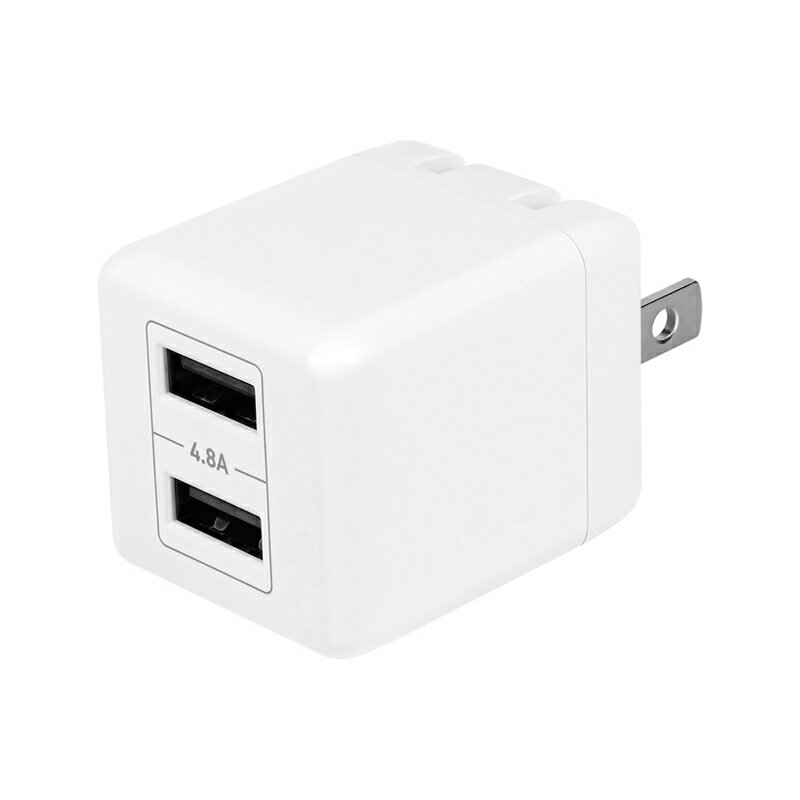 【ふるさと納税】最大24W出力 USB Type-A×2 AC充電器 OWL-AC24WA2-RWH【 ガジェット 海老名市 】 サムネイル2