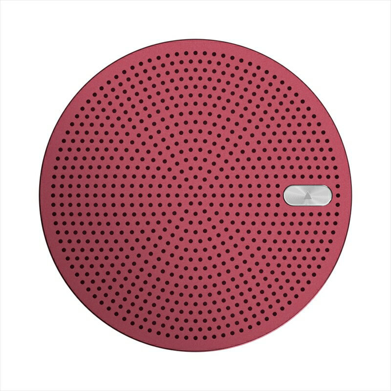 【ふるさと納税】Owltech ワイヤレスステレオモード対応 Bluetooth5 アルミニウム モバイル スピーカー OWL-BTSP03S-R　レッド オウルテック【アルミニウム製Bluetoothスピーカー 神奈川県 海老名市 】 サムネイル2