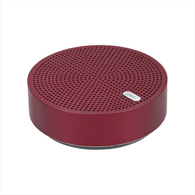 【ふるさと納税】Owltech ワイヤレスステレオモード対応 Bluetooth5 アルミニウム モバイル スピーカー OWL-BTSP03S-R　レッド オウルテック【アルミニウム製Bluetoothスピーカー 神奈川県 海老名市 】 サムネイル3