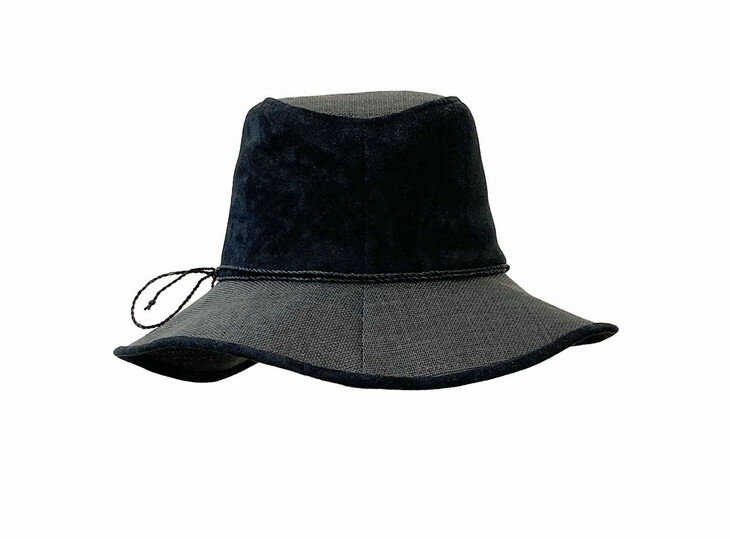 【ふるさと納税】Kuro【布地のキャペリン】｜オーダーメイド 小顔効果 帽子 レディース 自転車 旅行 ※離島への配送不可 サムネイル3