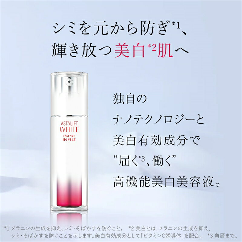 【ふるさと納税】富士フイルム 《美白美容液》アスタリフトホワイト エッセンス インフィルト 30ml【化粧品 コスメ スキンケア メイク エイジング　独自のナノテクノロジー　 神奈川県 南足柄市 】 - 画像2