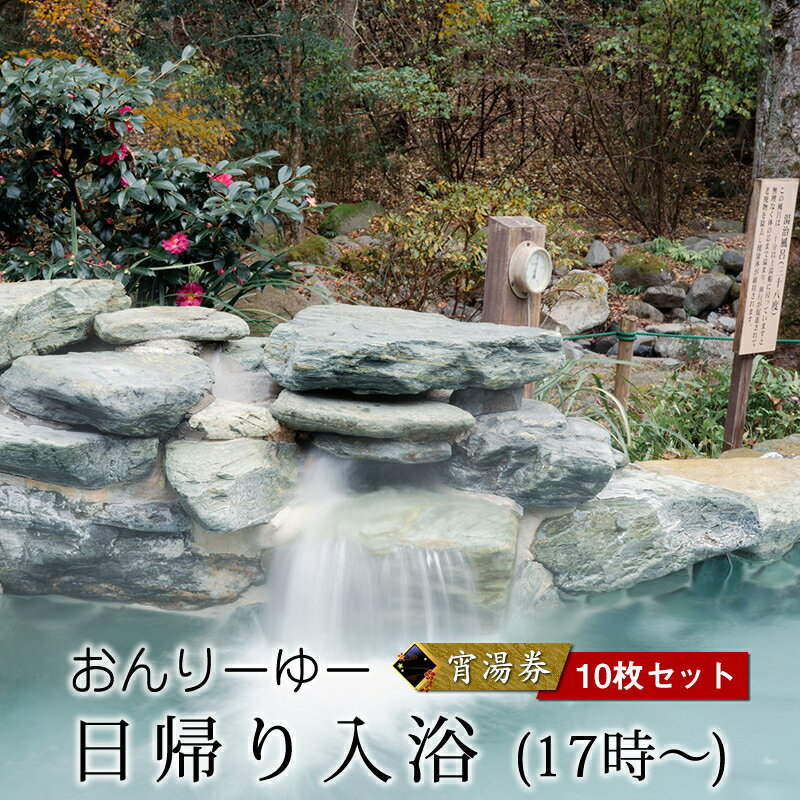 ★レビューキャンペーン実施中★おんりーゆー 日帰り入浴(17時〜) 宵湯券 10枚セット【温泉 サウナ お風呂 結婚記念日 敬老の日 ギフト プレゼント 利用券 神奈川県 南足柄市 】