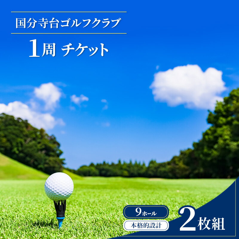 ゴルフ場 神奈川 国分寺台ゴルフクラブ 1周 チケット 2枚組 ゴルフ 関東 ショートコース 打ち上げ 打ち下ろし 上級者 初心者 最長100ヤード 趣味 スポーツ