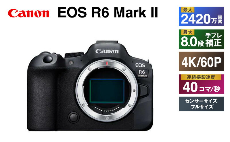 【ふるさと納税】キヤノン EOS R6 Mark 2 ボディー ミラーレス一眼カメラ Canon サムネイル2