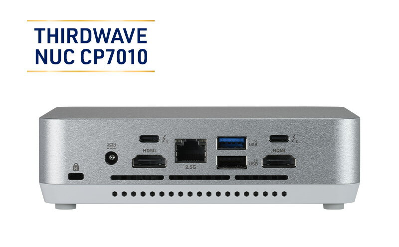 【ふるさと納税】THIRDWAVE NUC CP7010 Windows 11 Pro 64ビット メモリ 16GB SSD 1TB 綾瀬市 神奈川県 サムネイル2