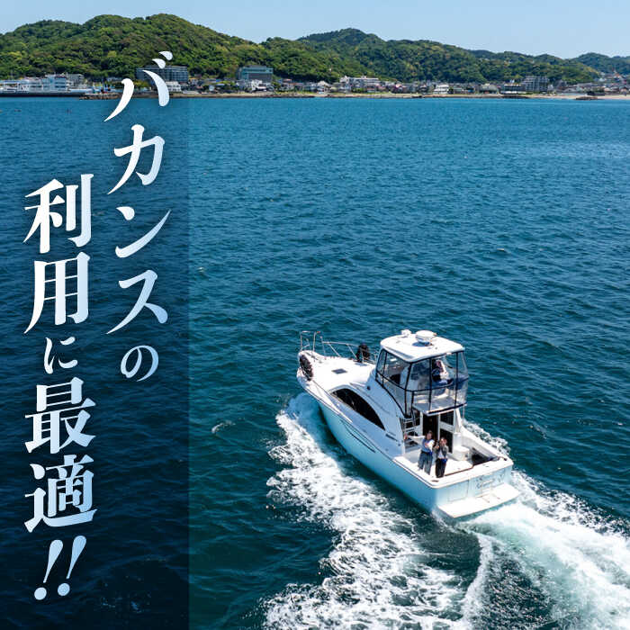 【ふるさと納税】【葉山マリーナ】チャータークルーズチケット（10名様分） ／ モータークルーザー 船 乗船券 神奈川県【(株)葉山マリーナー】[ASAV001] サムネイル2