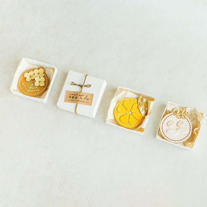 【ふるさと納税】No.071 にのみやシリーズのキーホルダー詰め合わせ【2】（3個セット） ／ 手縫い モチーフ 菜の花 湘南ゴールド 落花生 チャーム 送料無料 神奈川県 特産品 サムネイル2