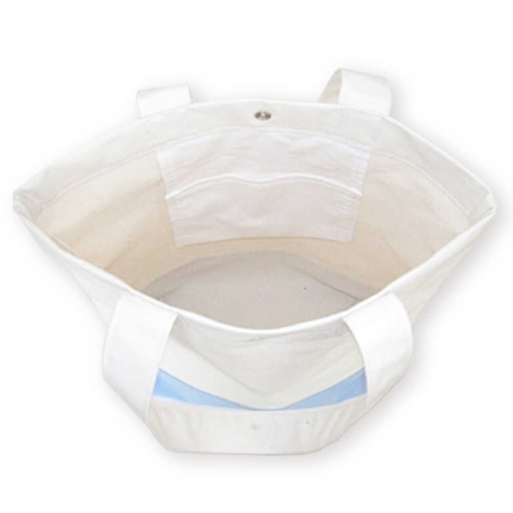 【ふるさと納税】あじさいちゃん トートバッグ 中【株式会社山崎屋】神奈川県開成町 ご当地 キャラクター グッズ セット ゆるキャラ 雑貨 マスコットキャラクター ゆるキャラ ご当地キャラ かわいい トート バッグ 鞄 帆布 [BDAC001] サムネイル2