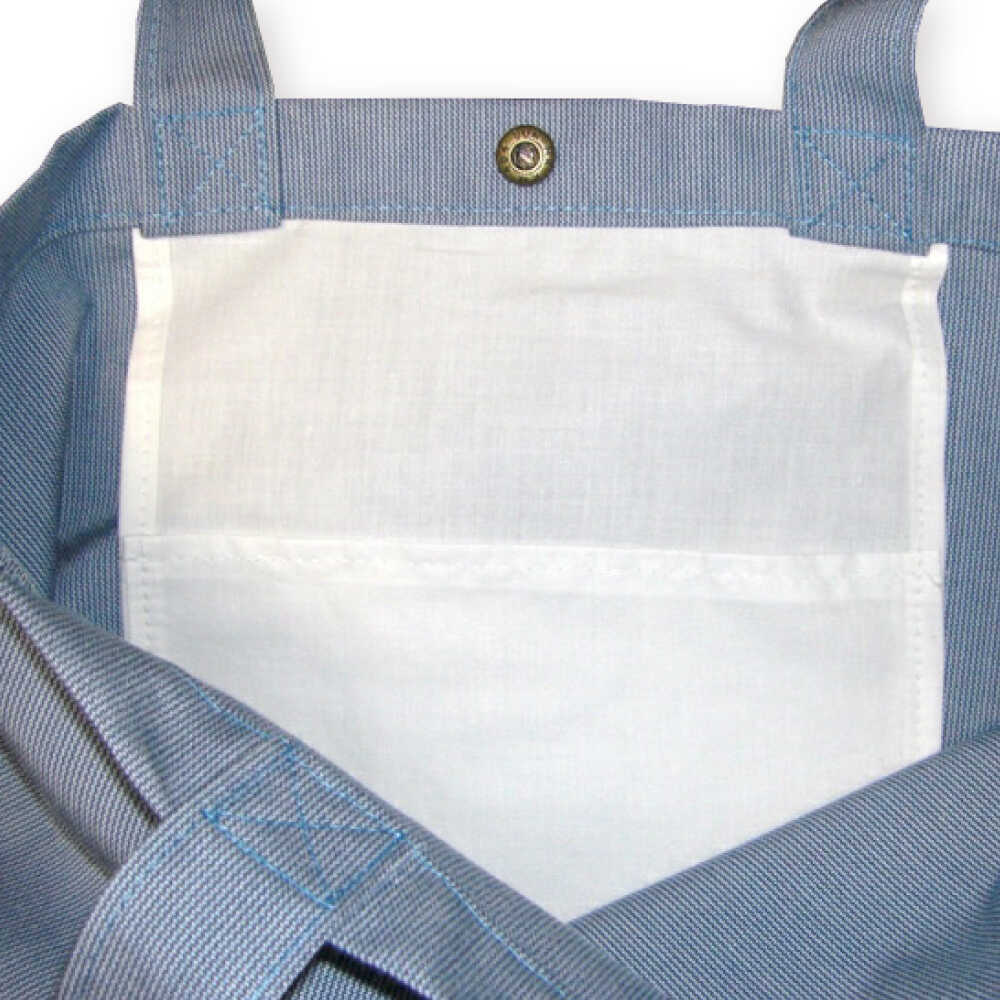 【ふるさと納税】開成町マスコットキャラクター「あじさいちゃん」 ポリエステル帆布トートバッグ大【株式会社山崎屋】開成町 トート メンズ レディース バッグ おしゃれ 鞄 ポリエステル帆布 [BDAC004] サムネイル2