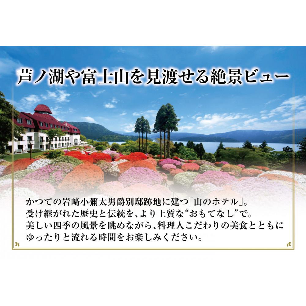 【ふるさと納税】山のホテル　日本料理レストラン「つつじの茶屋」【昼の特別懐石コース】ペアランチ券（2名様分）　 | チケット お食事券 レストラン 懐石料理 伝統 ホテル 老舗 旅行 観光 トラベル ランチ 人気 おススメ プレゼント ギフト券 グルメ 送料無料 箱根 神奈川 サムネイル2