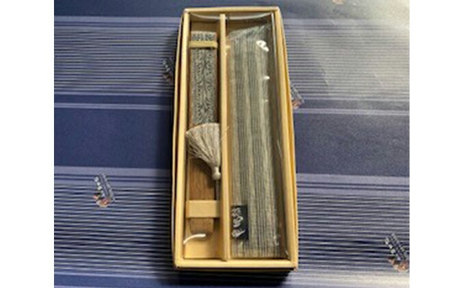 【ふるさと納税】亀田縞　扇子セット 雑貨 日用品 ファッション小物 サムネイル3