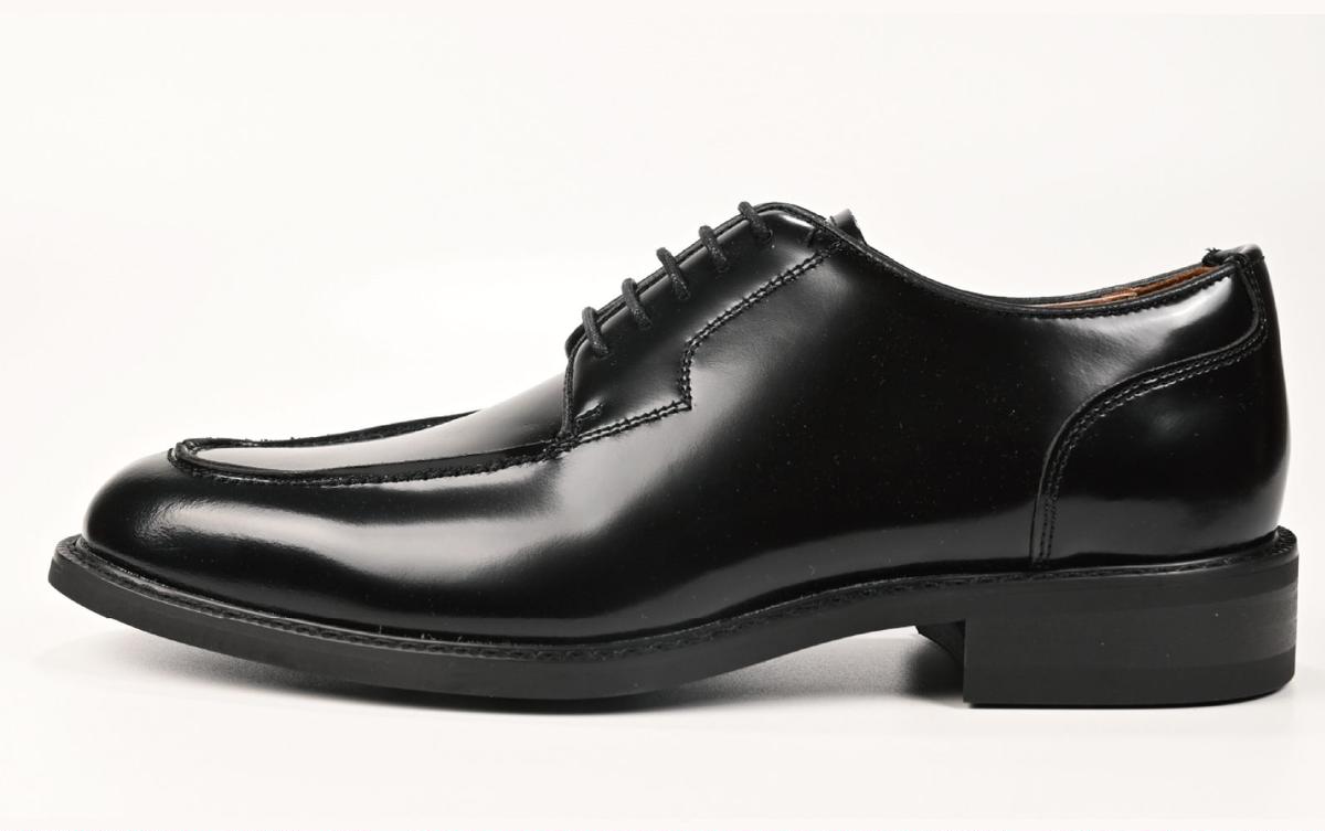 【ふるさと納税】ビジネスシューズ　牛革トラッド　D8801 BL【ブラック】 ファッション ファッション小物 靴 日本製 社会人 メンズ 男性用 紳士靴 本格マッケイ製法 ラウンドトゥ サムネイル3