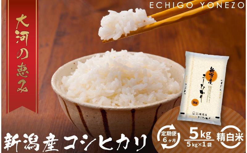 【ふるさと納税】【定期便6ヶ月】新潟市産コシヒカリ 白米 5kg お米 精米 ご飯 代表 自然 飽きない 自信 美味しい - 画像2